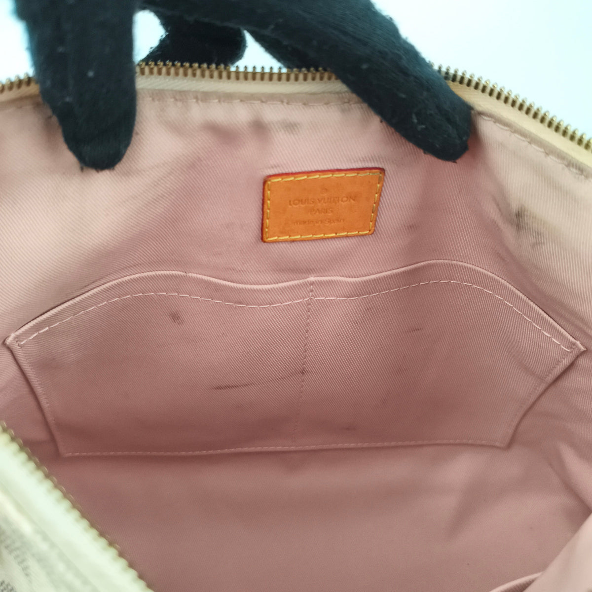 Louis Vuitton Damier Azur Canvas Lymington Handtasche, Bild 13 von 13